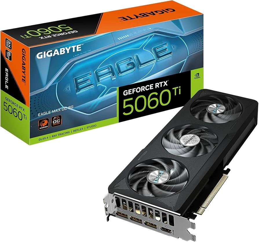 VGA Gigabyte GeForce RTX 5060 Ti Windforce MAX OC 8G - GDDR7 - NEW