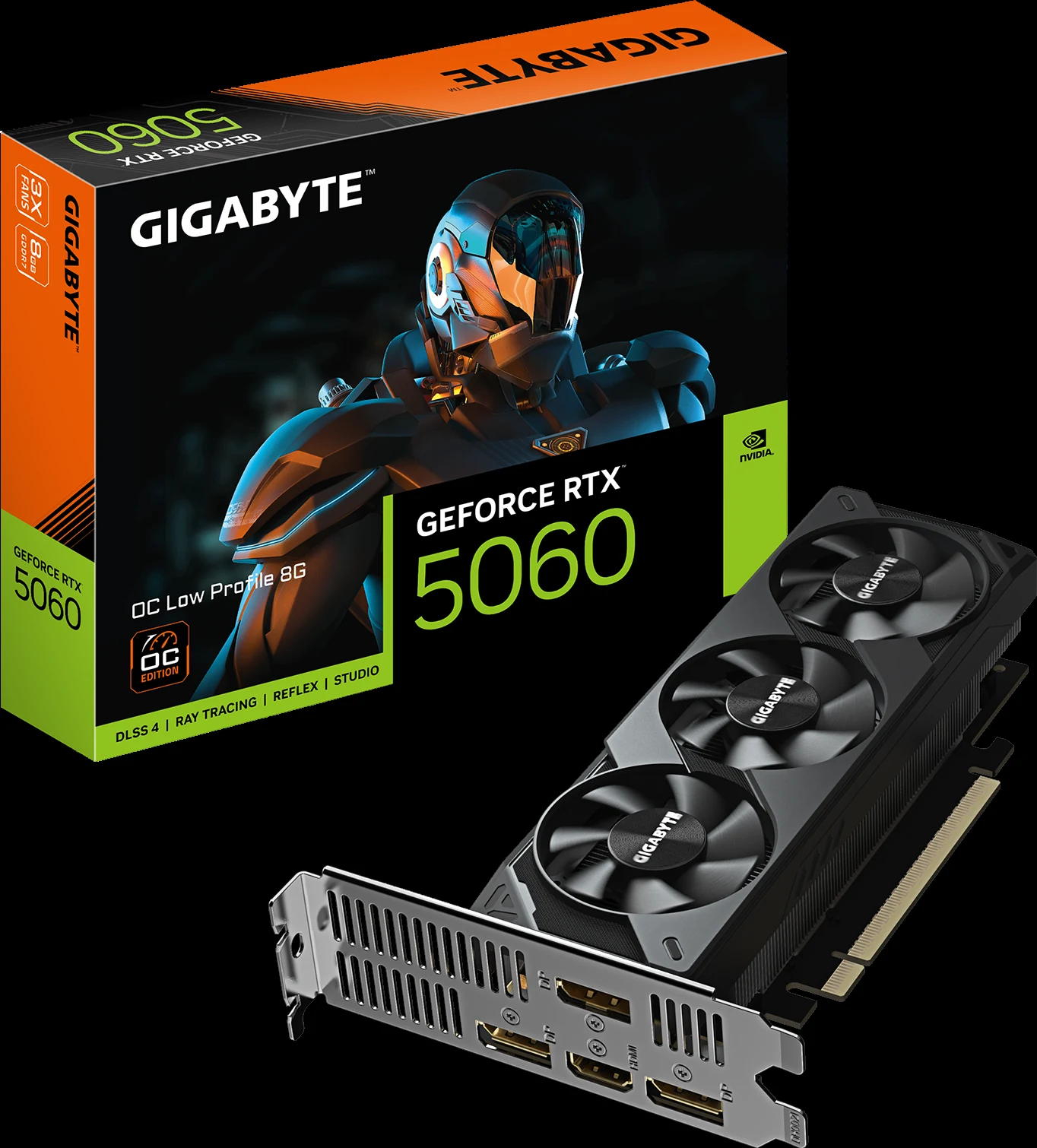 VGA Gigabyte GeForce RTX 5060 Windforce OC 8G - GDDR7 - NEW
