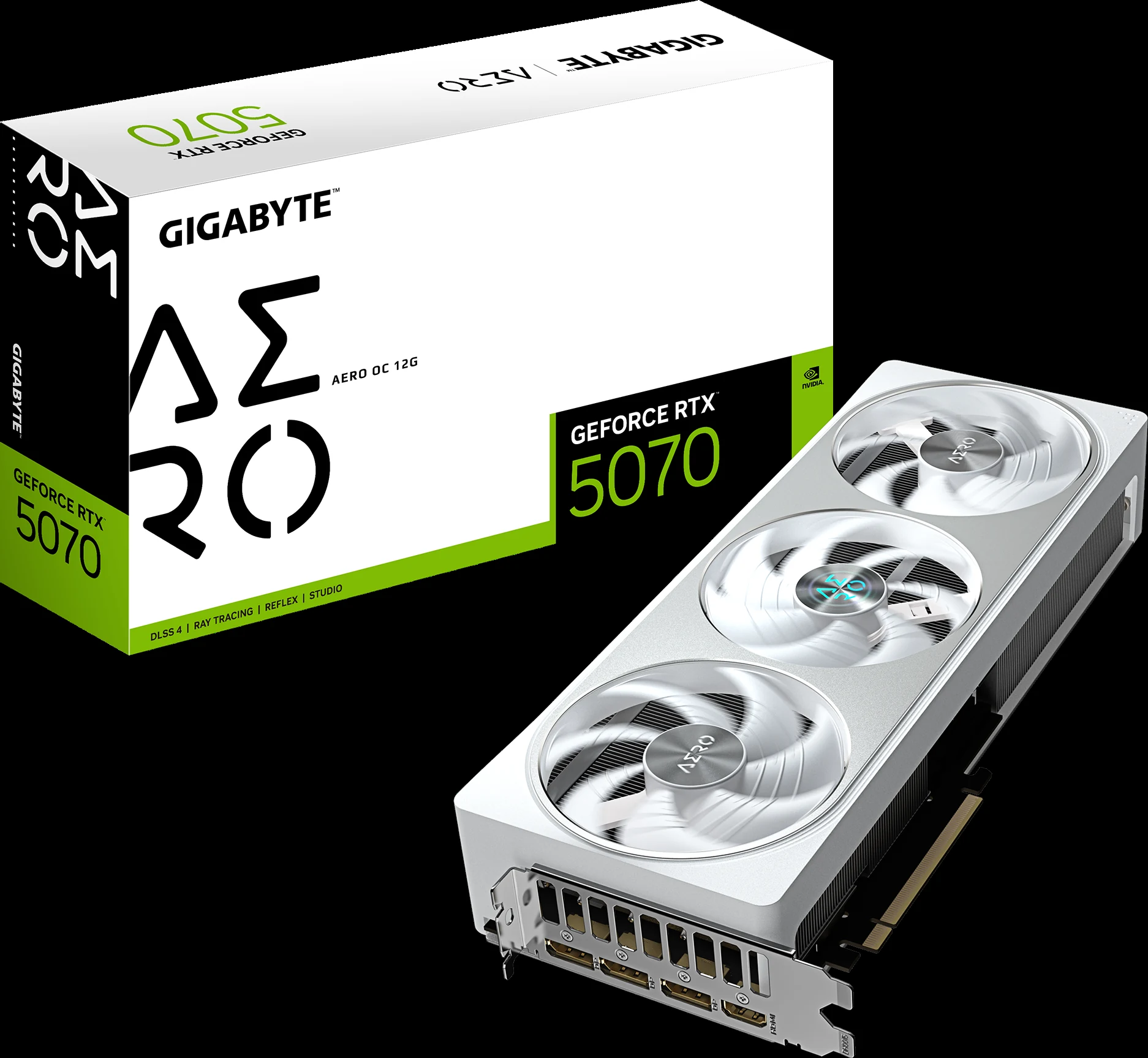 VGA Gigabyte GeForce RTX 5070 AERO 12G - GDDR7 - NEW