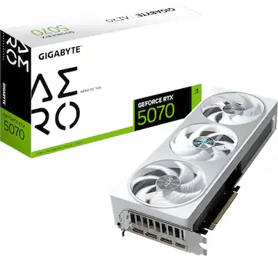 VGA Gigabyte GeForce RTX 5070 AERO 12G - GDDR7 - NEW
