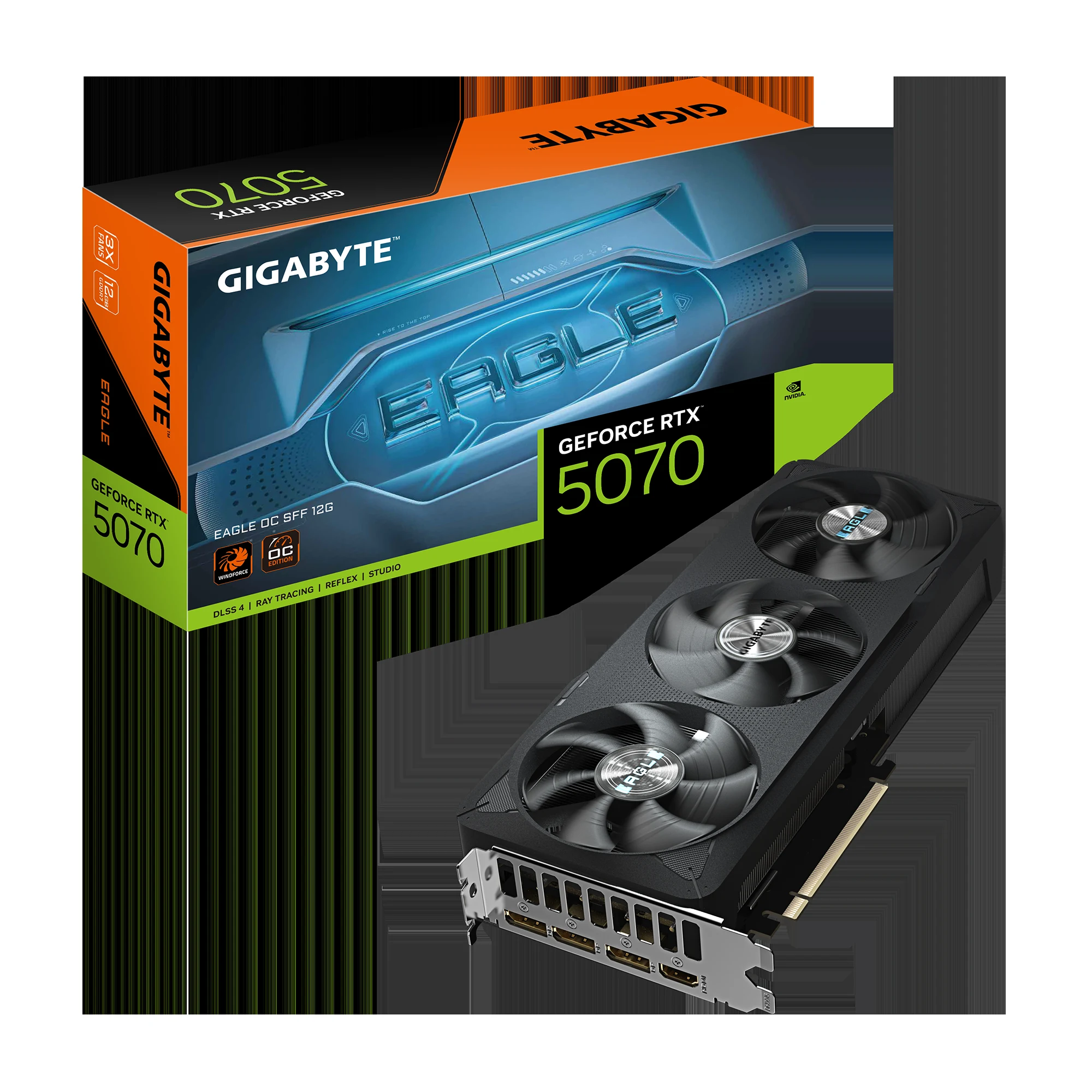 VGA Gigabyte GeForce RTX 5070 AERO OC 12G - GDDR7 - NEW