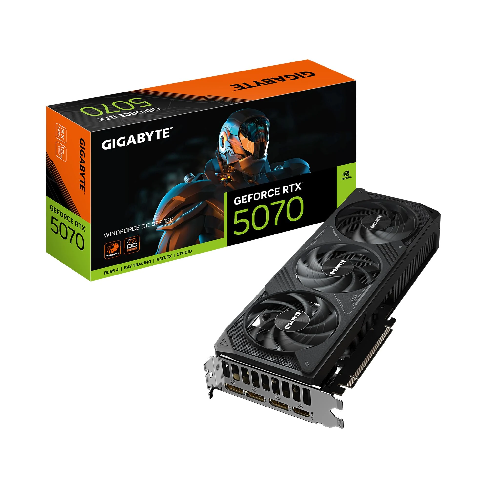 VGA Gigabyte GeForce RTX 5070 EAGLE OC SFF 12G - GDDR7 - NEW