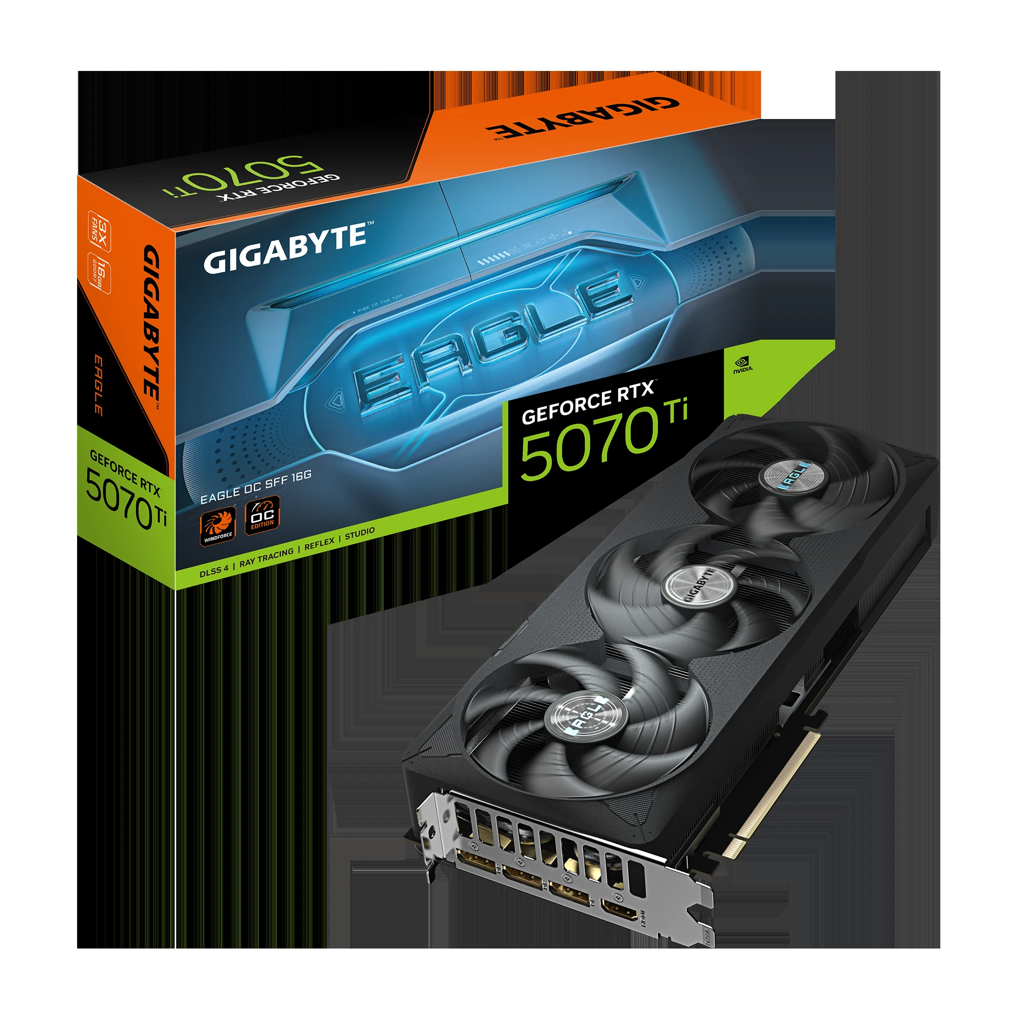 VGA Gigabyte GeForce RTX 5070 Ti AERO OC 16G - GDDR7 - NEW
