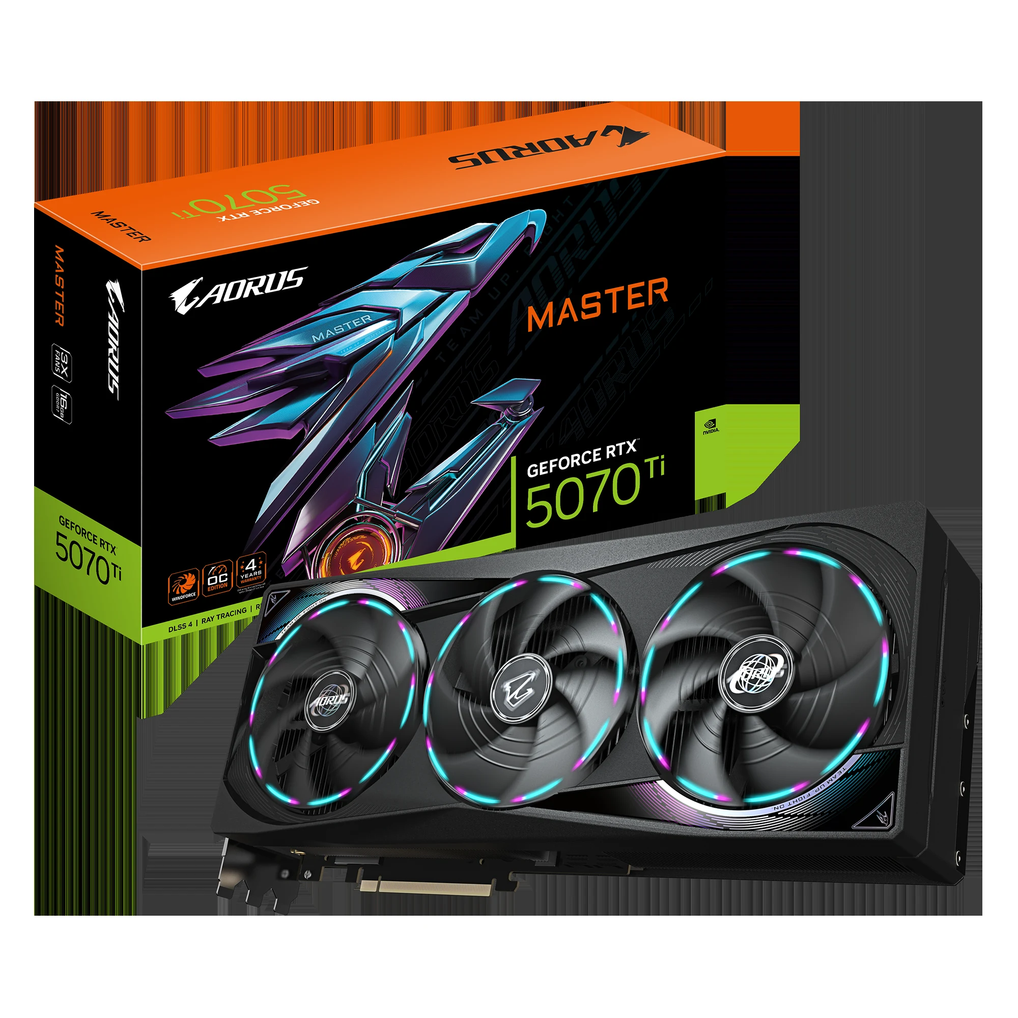 VGA Gigabyte GeForce RTX 5070 Ti WINDFORCE OC V2 16G - GDDR7 - NEW