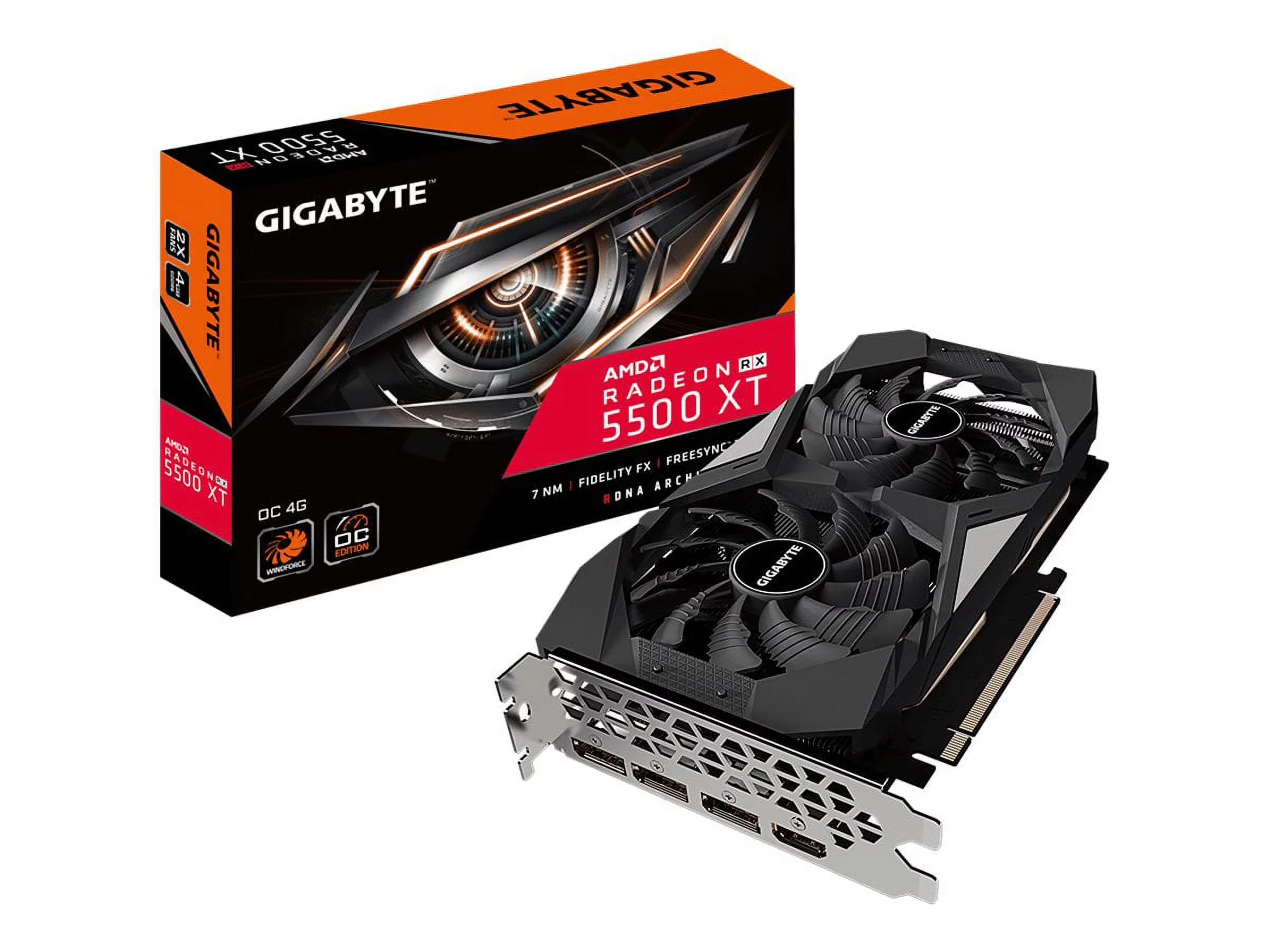 VGA GIGABYTE Radeon RX 460 Windforce OC 2G - GDDR5 - NEW