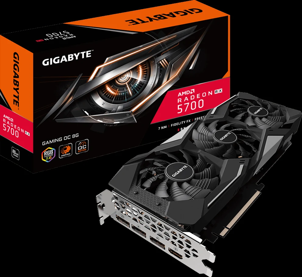 VGA GIGABYTE Radeon RX 5700 GAMING OC 8G - GDDR6 - NEW