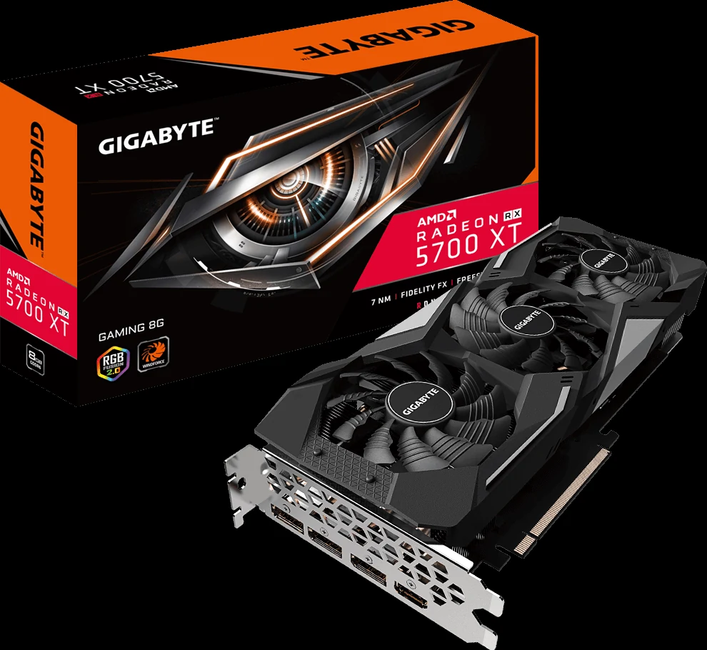 VGA GIGABYTE Radeon RX 5700 XT 8G - GDDR6 - NEW