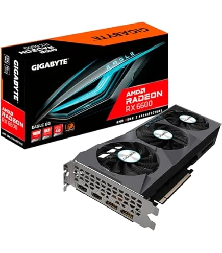 VGA GIGABYTE Radeon RX 6600 XT GAMING OC 8G - GDDR6 - NEW