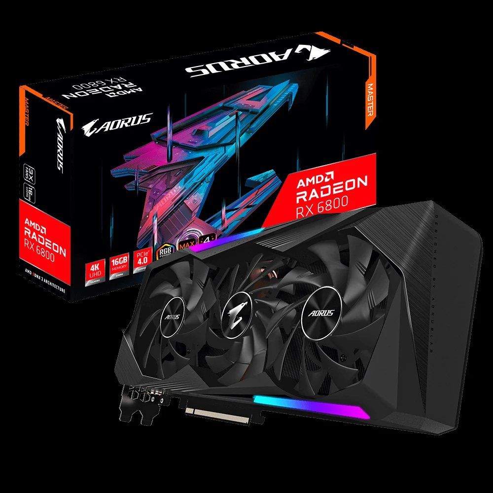 VGA GIGABYTE Radeon RX 6800 16G - GDDR6 - NEW