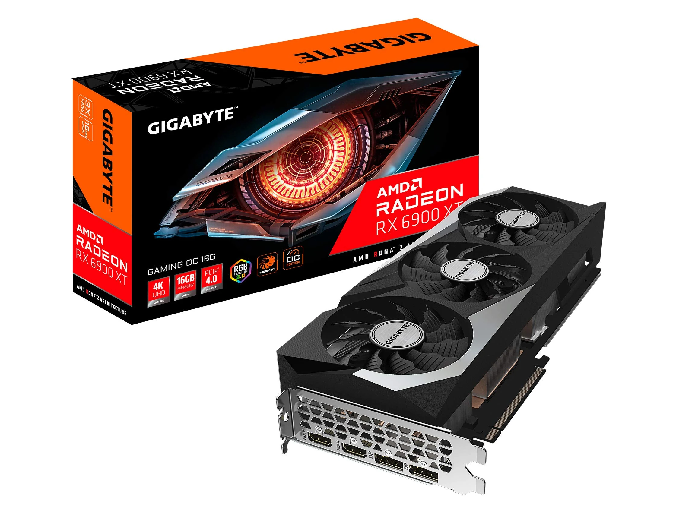 VGA GIGABYTE Radeon RX 6900 XT GAMING OC 16G - GDDR6 - NEW