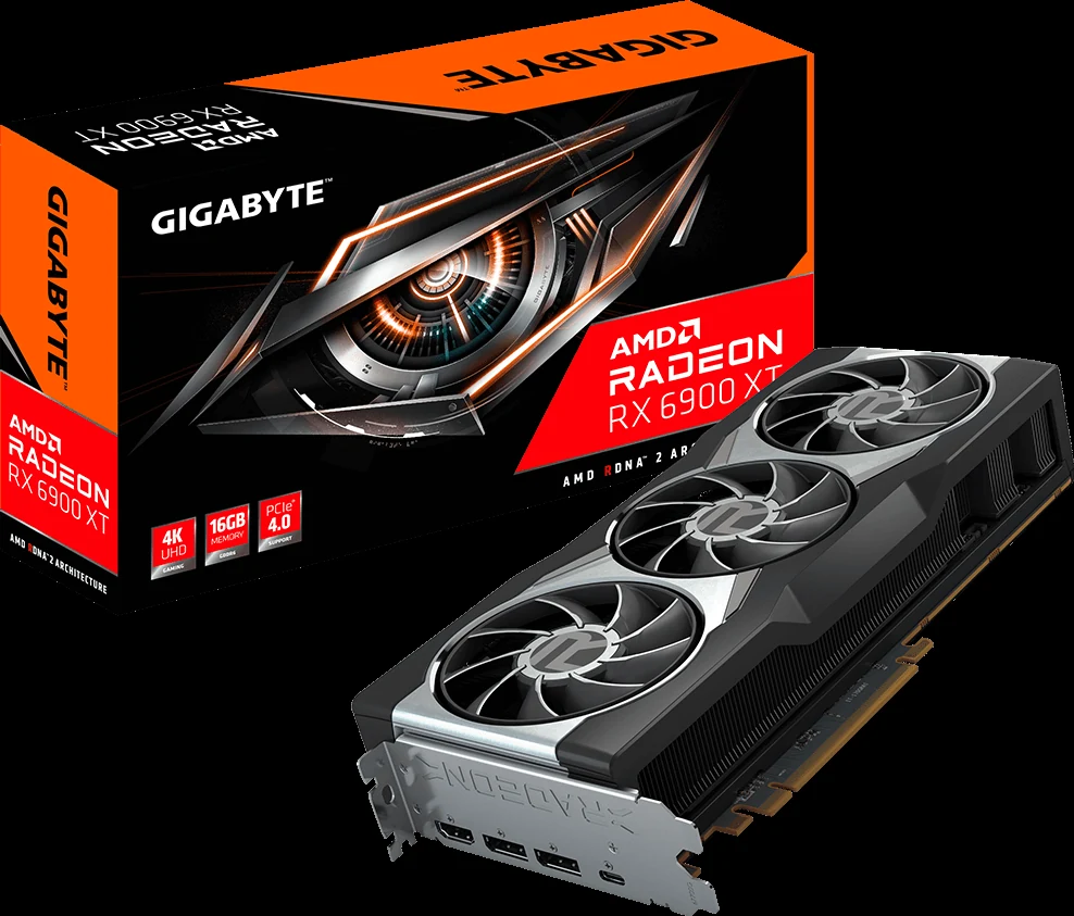 VGA GIGABYTE Radeon RX 6900 XT GAMING OC 16G - GDDR6 - NEW