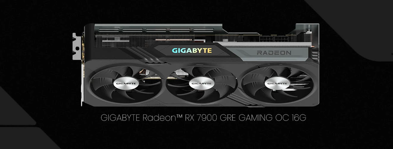VGA GIGABYTE Radeon RX 7900 GRE GAMING OC 16G - GDDR6 - NEW