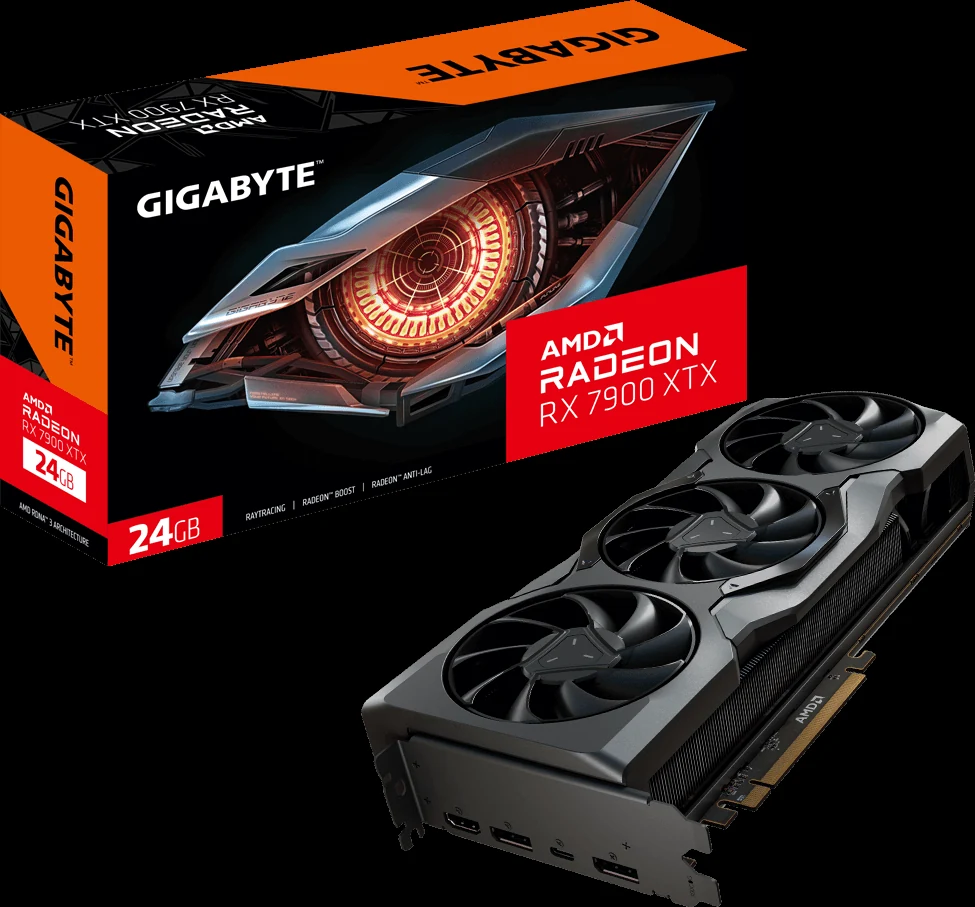 VGA GIGABYTE Radeon RX 7900 XTX GAMING OC 24G - GDDR6 - NEW