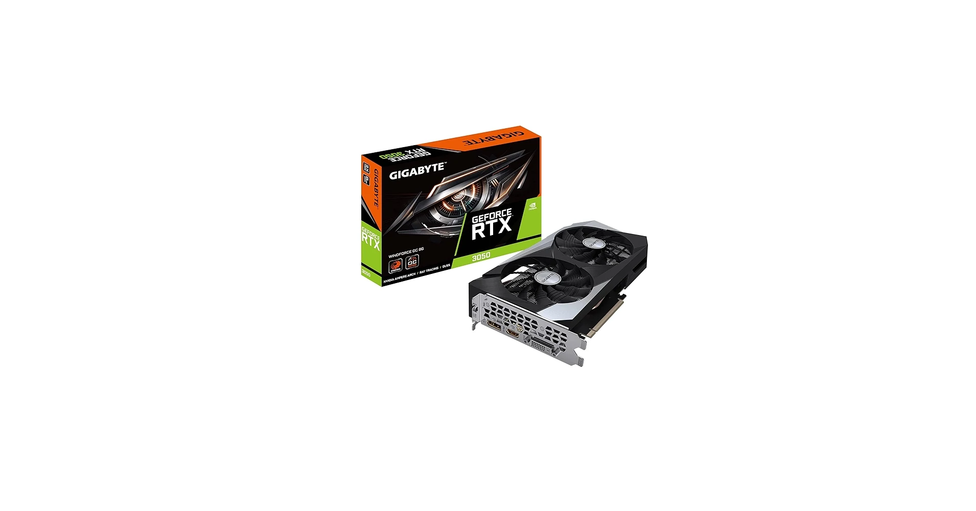 VGA Gigabyte RTX 3050 Windforce OC V2 6GB - GDDR6 - NEW