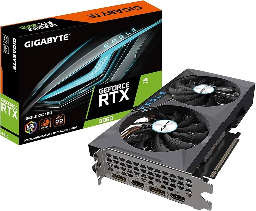 VGA Gigabyte RTX 3060 Eagle OC 12GB - GDDR6 - NEW