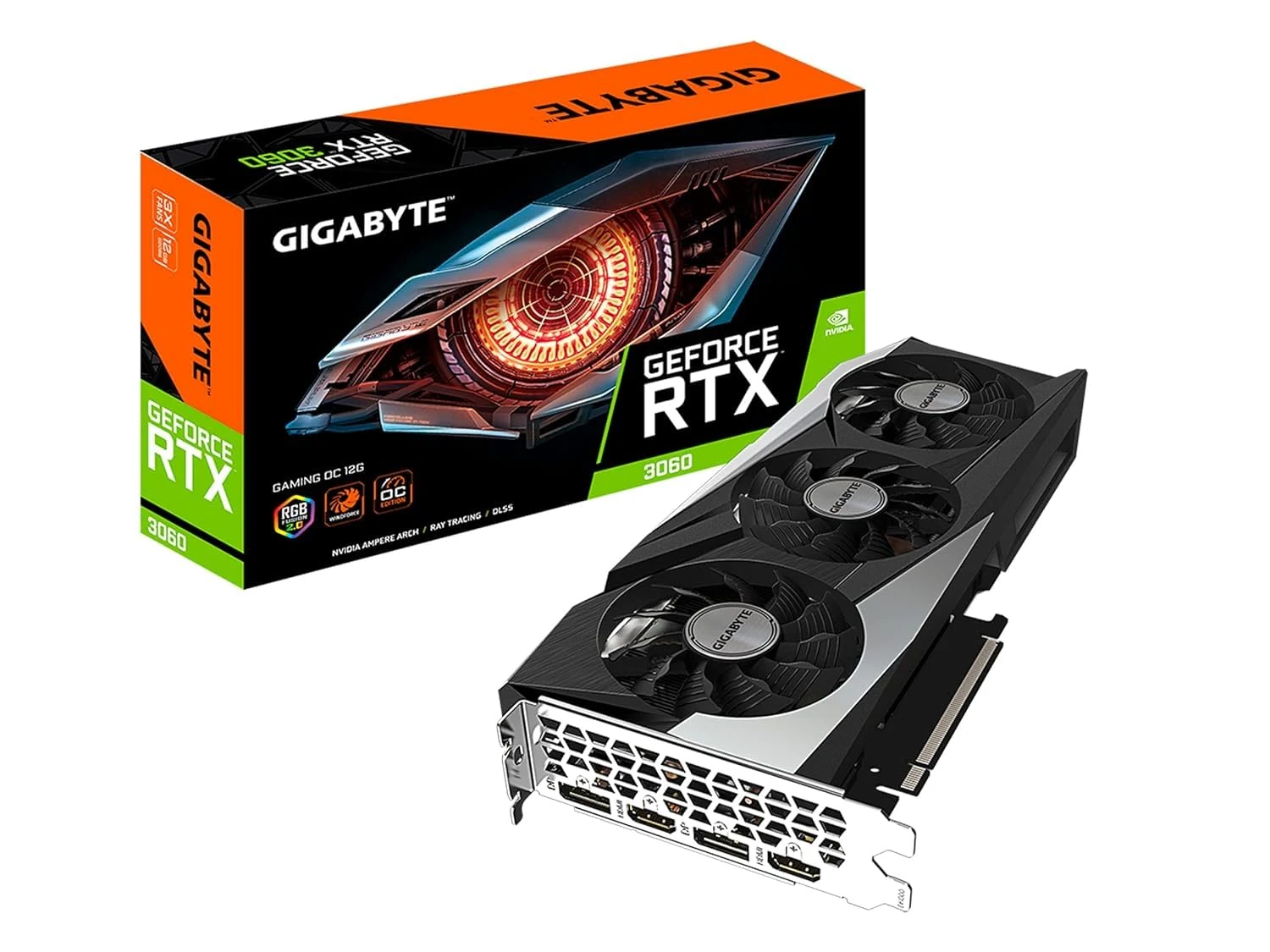 VGA Gigabyte RTX 3060 Gaming OC 12GB - GDDR6 - NEW