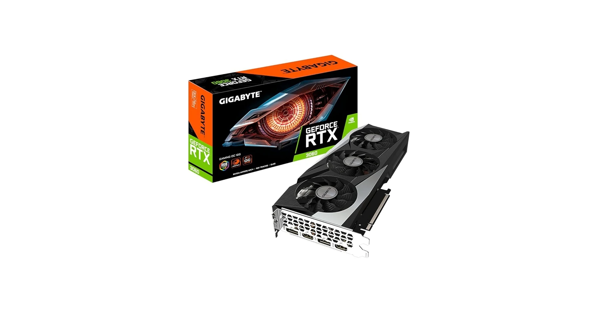 VGA Gigabyte RTX 3060 Gaming OC 8GB - GDDR6 - NEW