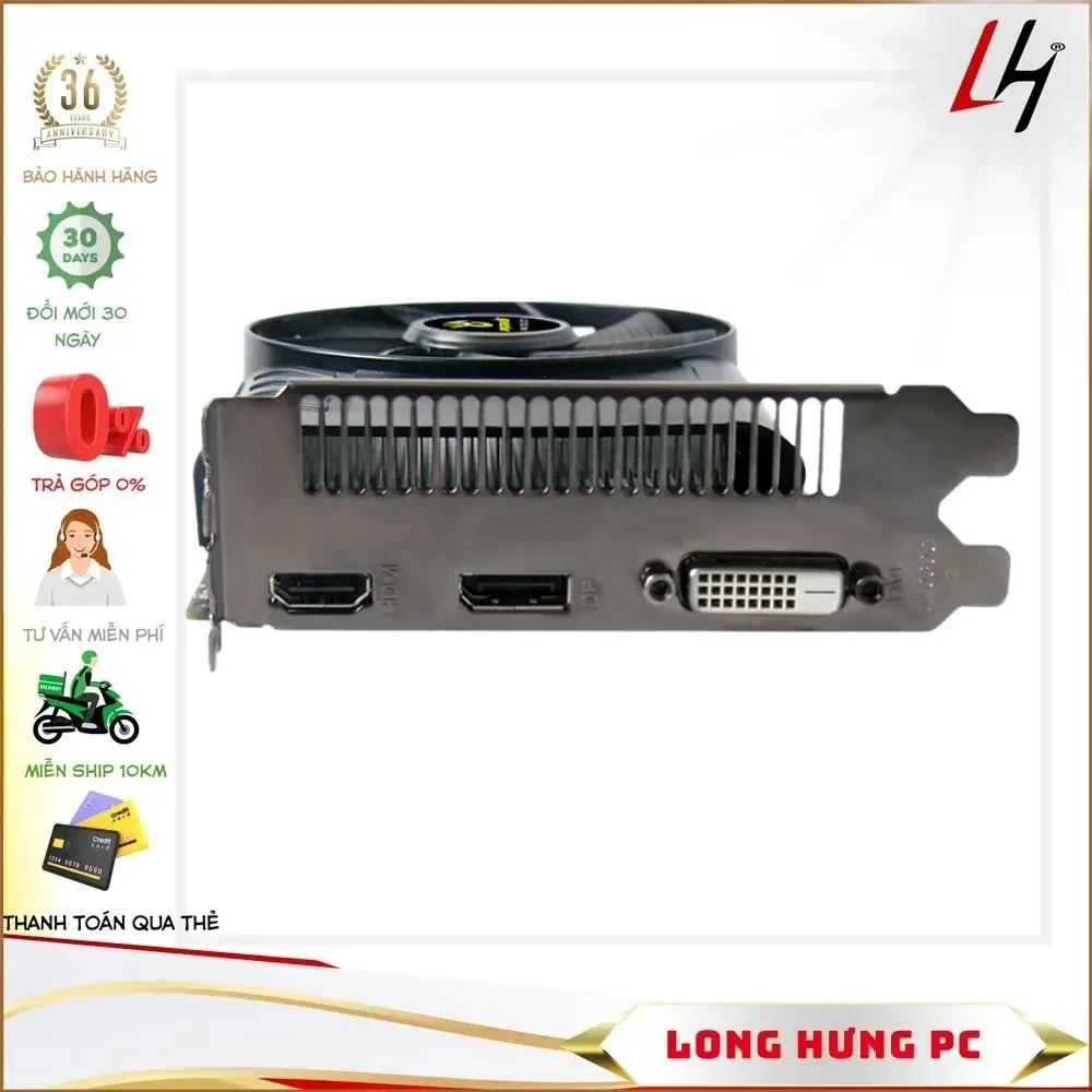 VGA MANLI GeForce GTX 1050 2GB GDDR5