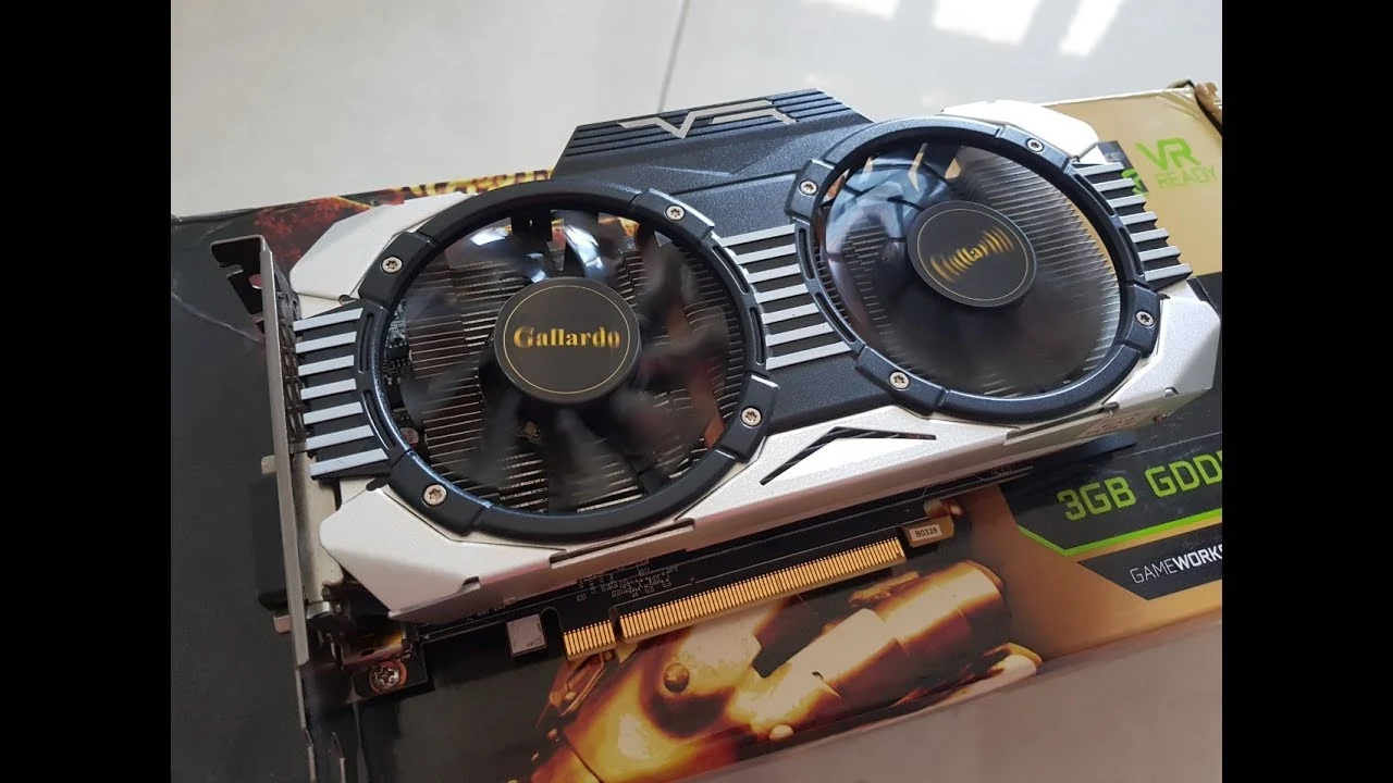 VGA MANLI GeForce GTX 1060 Gallardo 3GB GDDR5