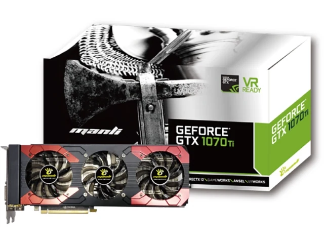 VGA MANLI GeForce GTX 1070 Ti Gallardo 8GB GDDR5