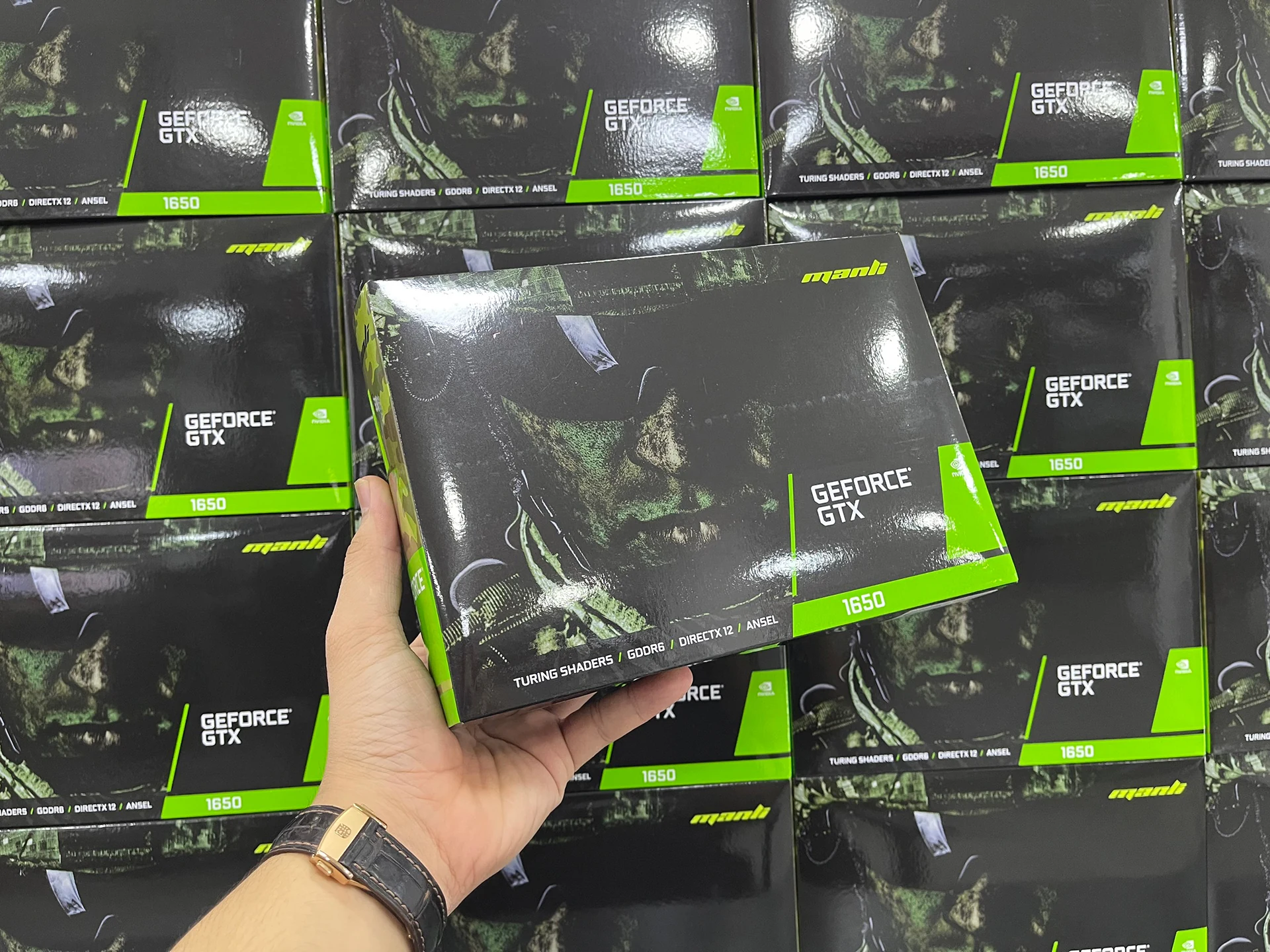VGA MANLI GeForce GTX 1650 4GB GDDR6