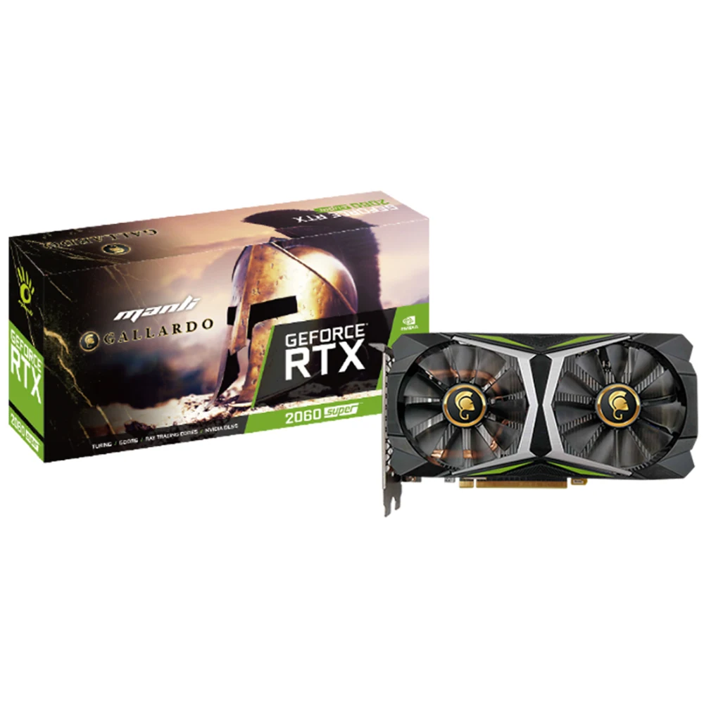 VGA MANLI GeForce RTX 2060 SUPER Gallardo 8GB GDDR6