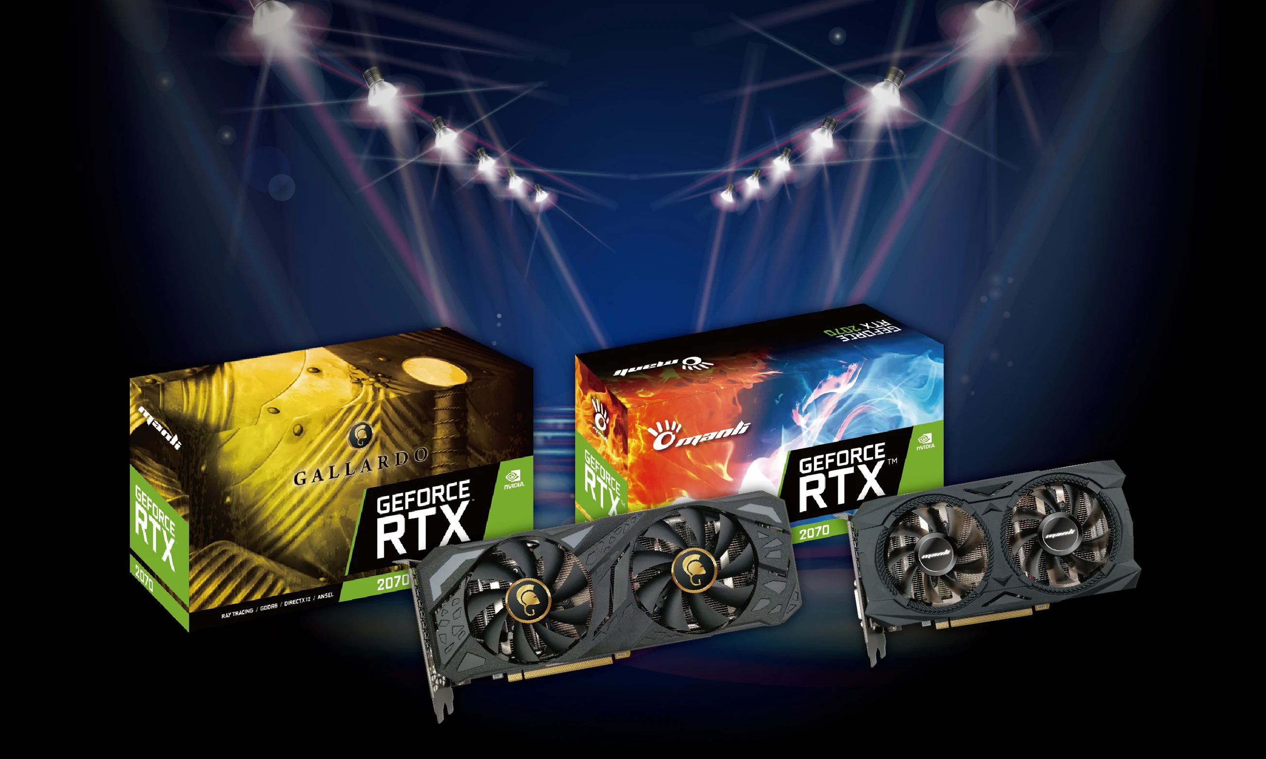 VGA MANLI GeForce RTX 2070 SUPER 8GB GDDR6