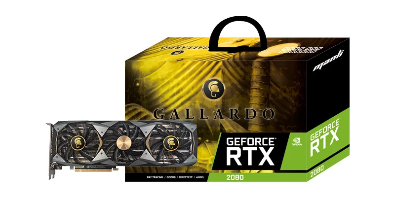VGA MANLI GeForce RTX 2080 Ti Gallardo 11GB GDDR6