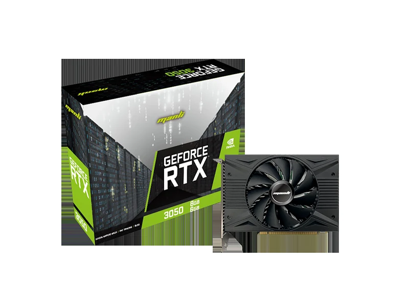 VGA MANLI GeForce RTX 3050 6GB Nebula Single GDDR6