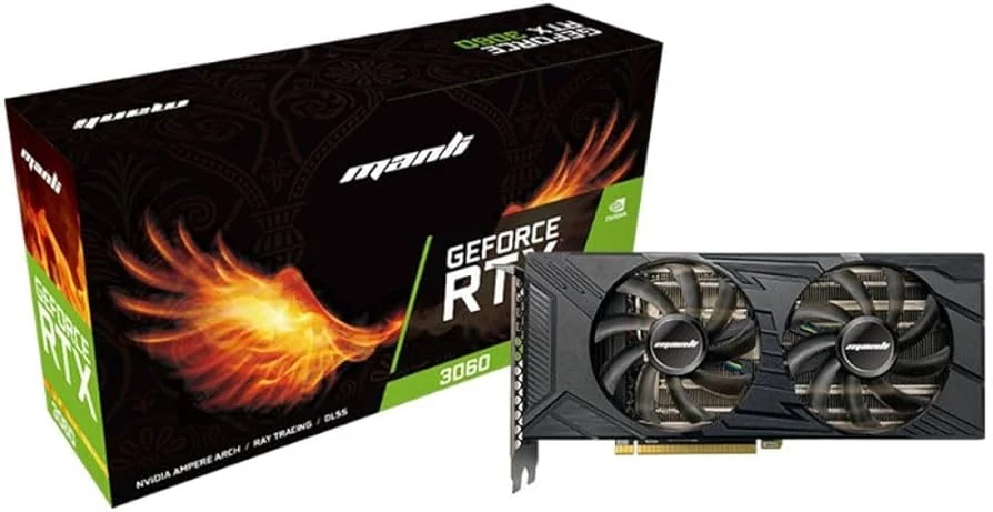 VGA MANLI GeForce RTX 3060 Gallardo 12GB GDDR6