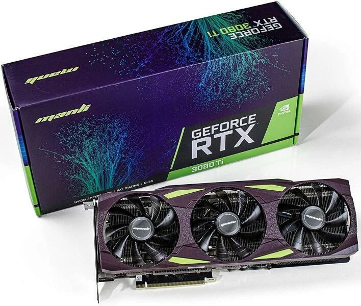 VGA MANLI GeForce RTX 3080 Ti LHR 12GB GDDR6X