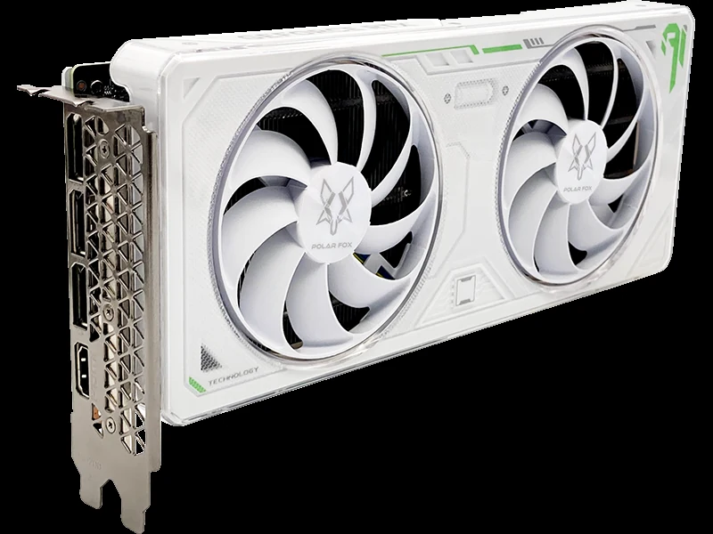 VGA MANLI GeForce RTX 4060 8GB Polar Fox Twin GDDR6