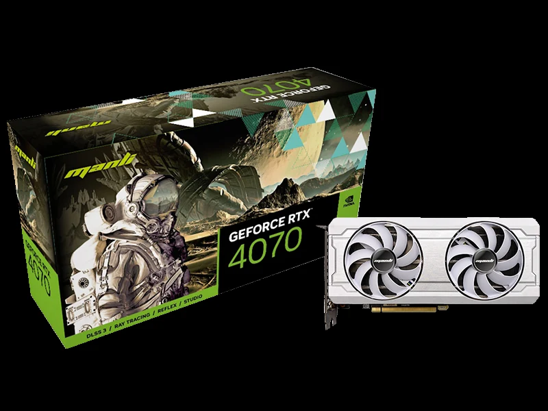 VGA MANLI GeForce RTX 4070 12GB GDDR6X Nebula Twin