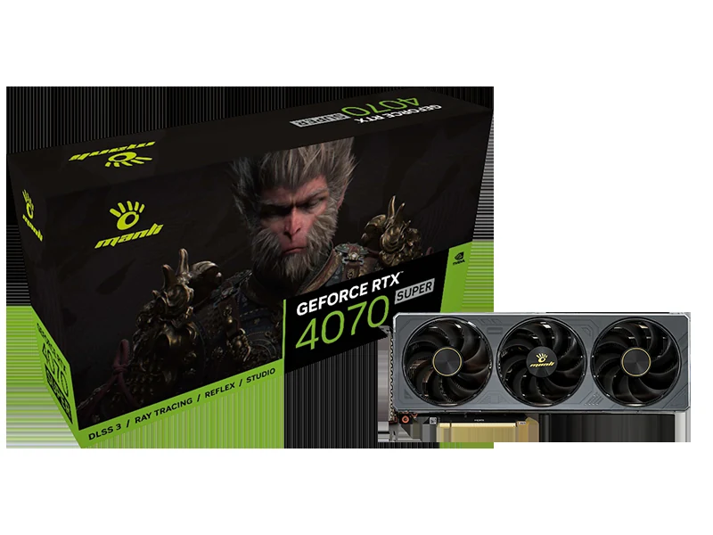 VGA MANLI GeForce RTX 4070 SUPER 12GB Gallardo Triple GDDR6X