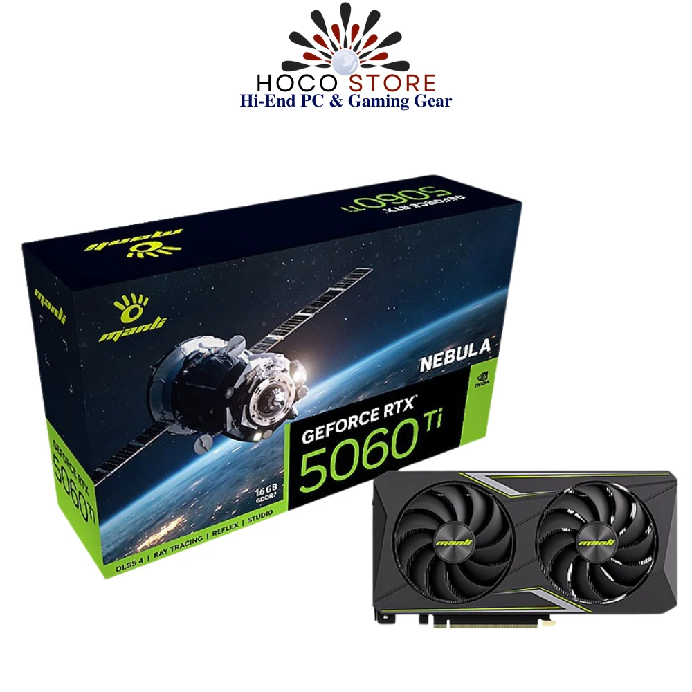 VGA MANLI GeForce RTX 5060 Ti 16GB Nebula GDDR7