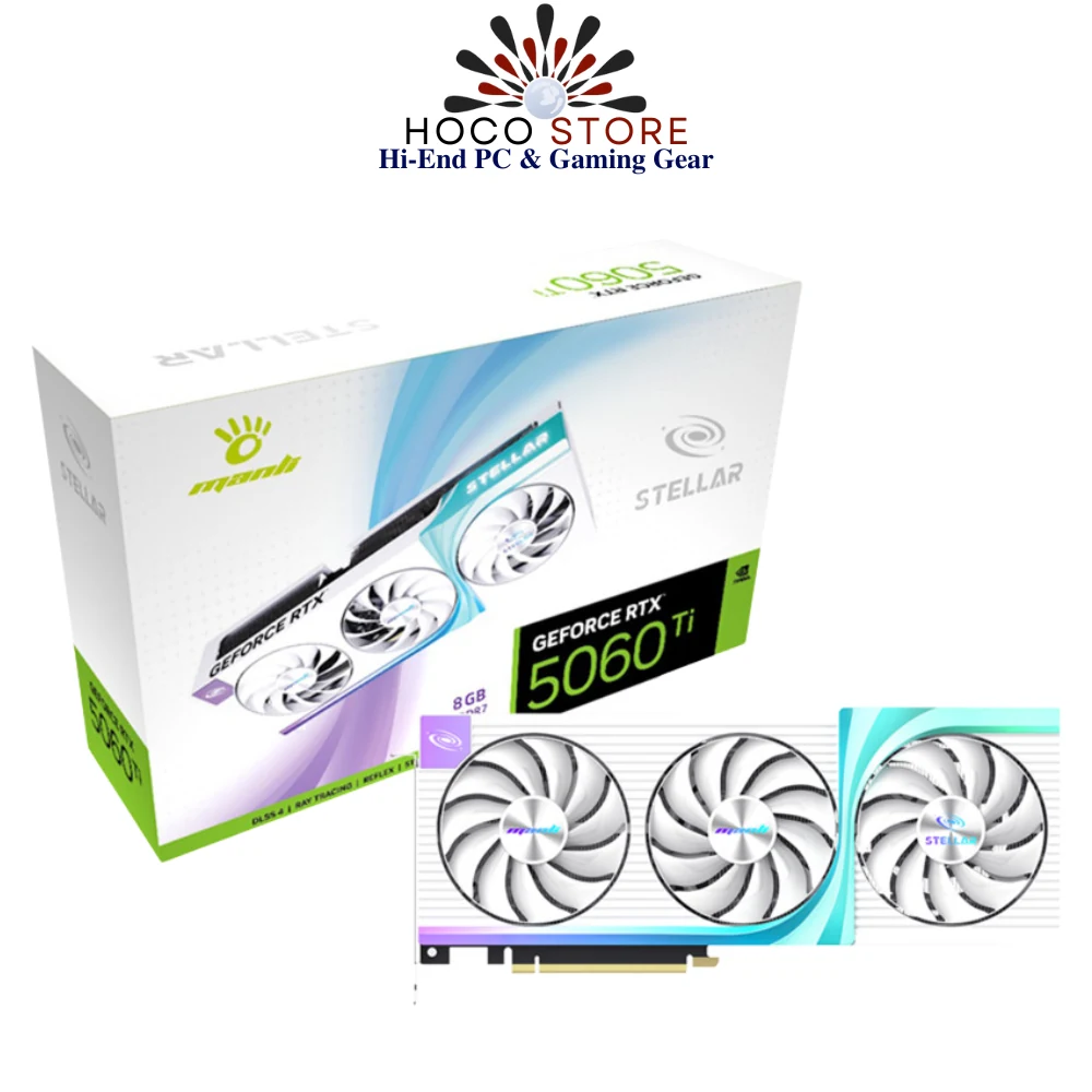 VGA MANLI GeForce RTX 5060 Ti OC 8GB Nebula GDDR7