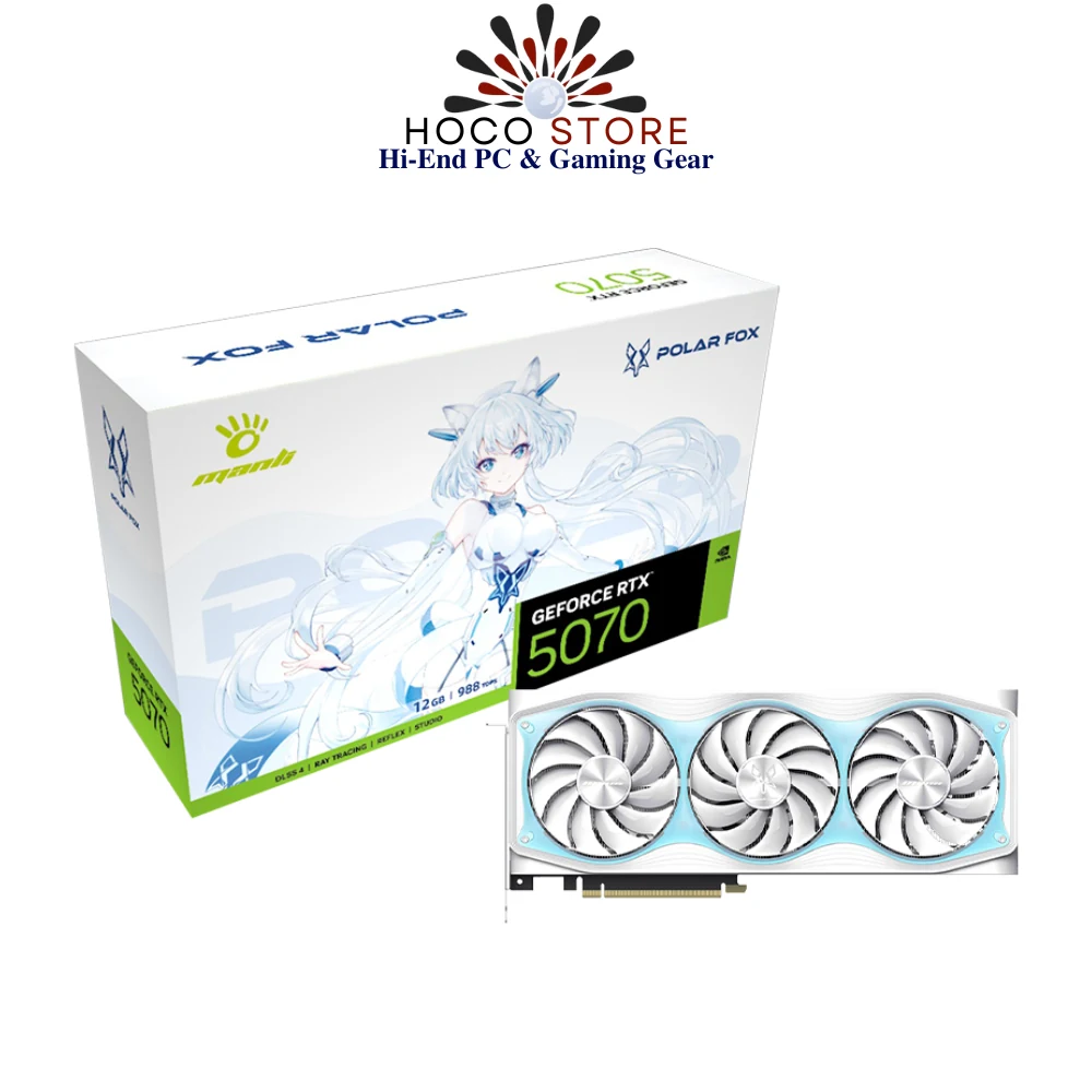VGA MANLI GeForce RTX 5070 OC 12GB Stellar GDDR7