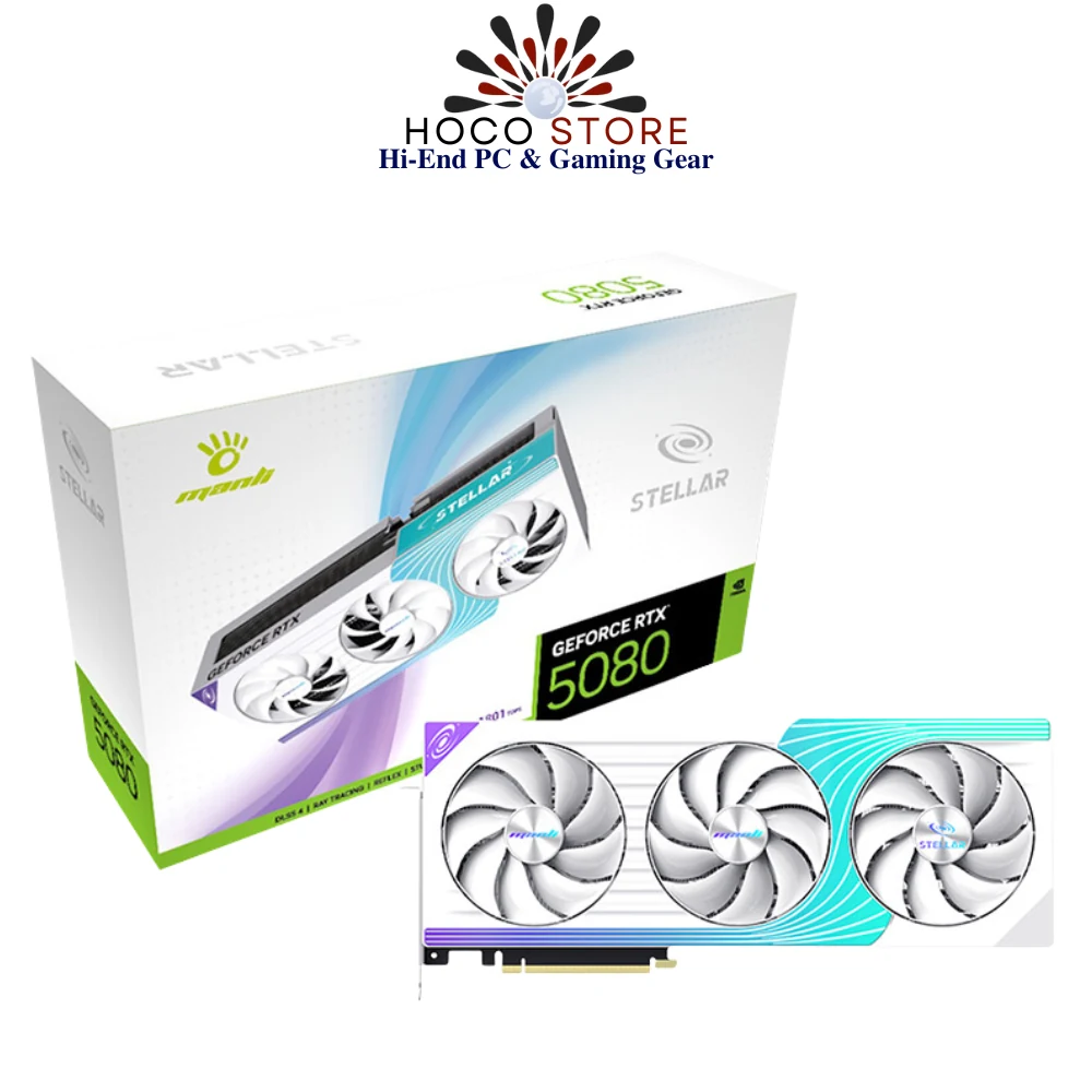 VGA MANLI GeForce RTX 5070 OC 12GB Stellar GDDR7