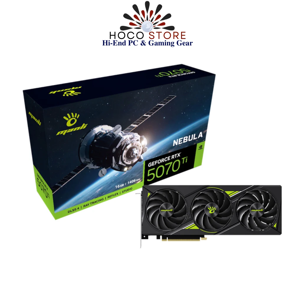 VGA MANLI GeForce RTX 5070 Ti 16GB Nebula GDDR7