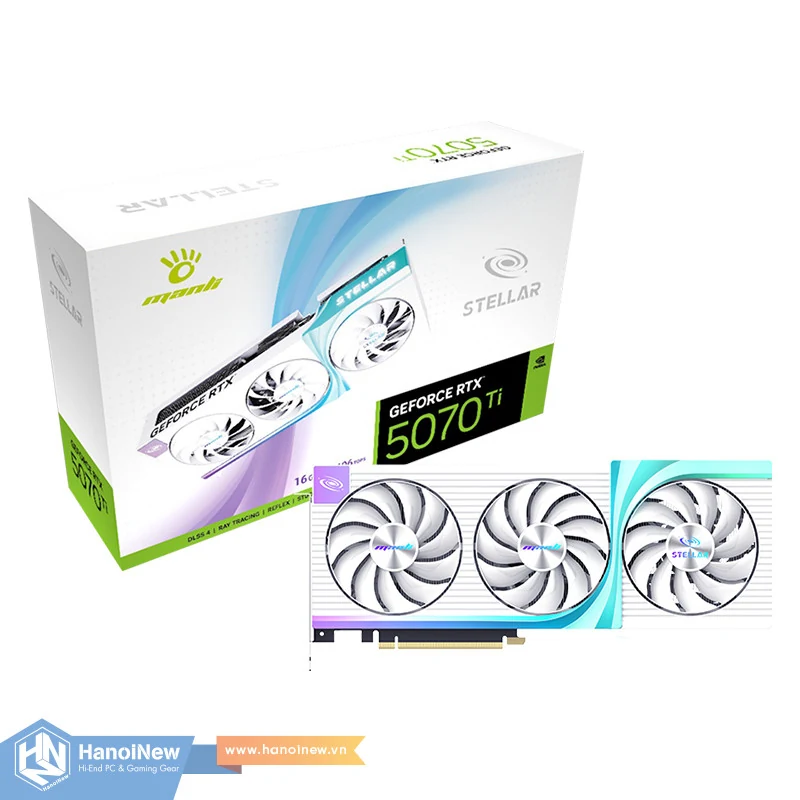 VGA MANLI GeForce RTX 5070 Ti OC 16GB Stellar GDDR7