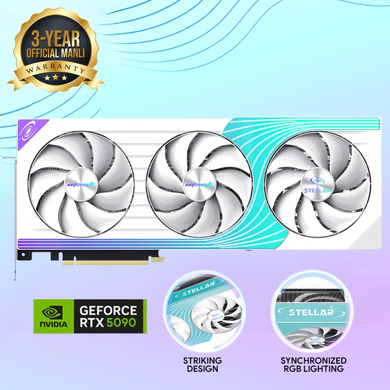 VGA MANLI GeForce RTX 5090 32GB Nebula GDDR7