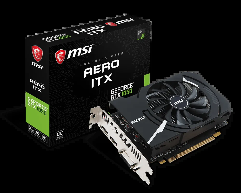 VGA MSI GeForce GTX 1050 Gaming X 2GB - GDDR5 - NEW