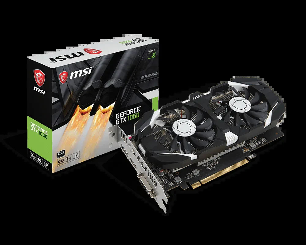 VGA MSI GeForce GTX 1050 Gaming X 2GB - GDDR5 - NEW