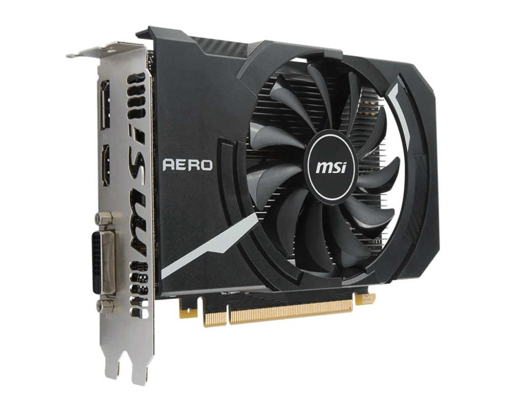 VGA MSI GeForce GTX 1050 Ti Aero ITX 4GB - GDDR5 - NEW
