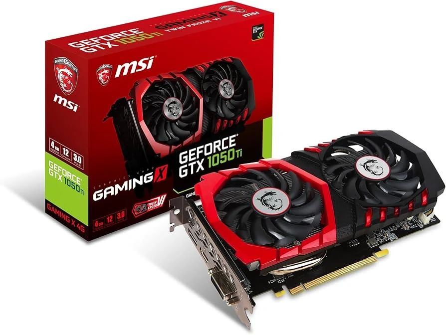 VGA MSI GeForce GTX 1050 Ti Gaming 4GB - GDDR5 - NEW