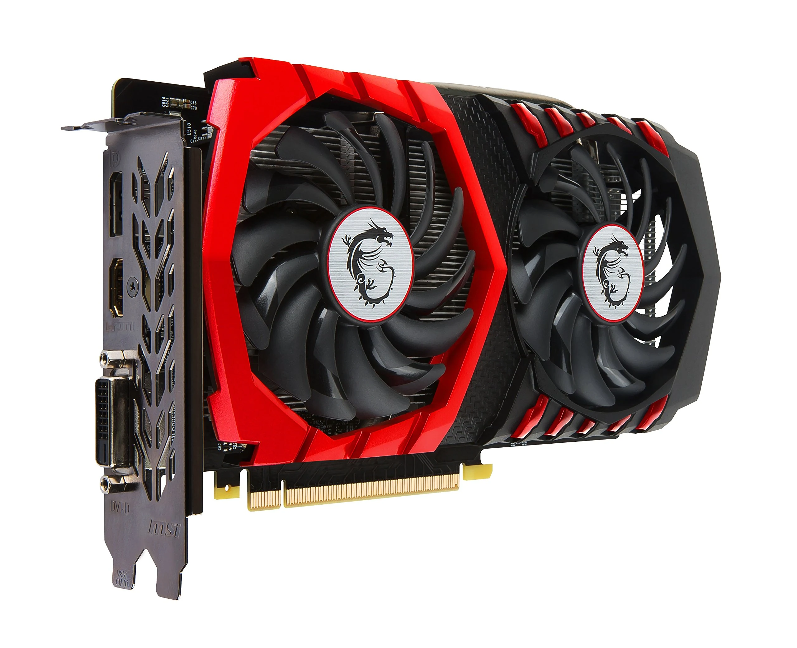VGA MSI GeForce GTX 1050 Ti Gaming X 4GB - GDDR5 - NEW