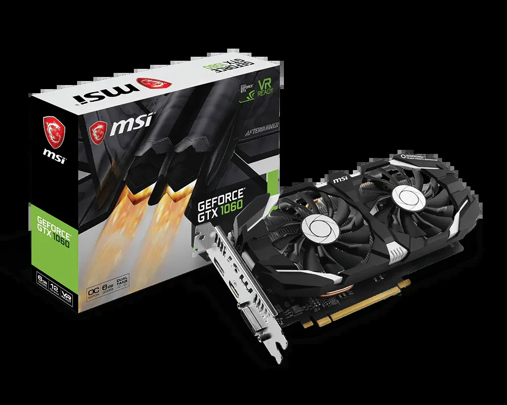 VGA MSI GeForce GTX 1060 OCV1 6G - GDDR5 - NEW