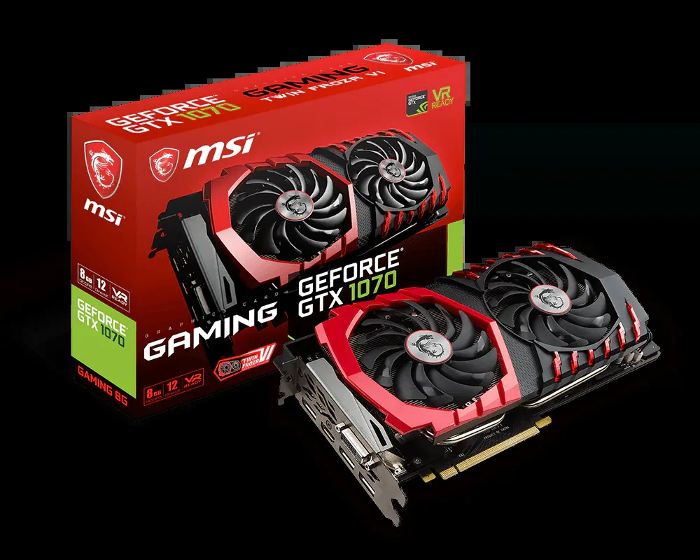 VGA MSI GeForce GTX 1070 Gaming Z 8GB - GDDR5 - NEW