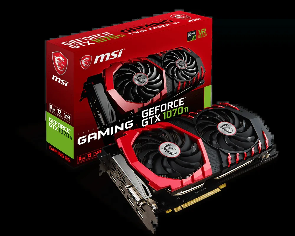 VGA MSI GeForce GTX 1070 Ti Duke 8GB - GDDR5 - NEW