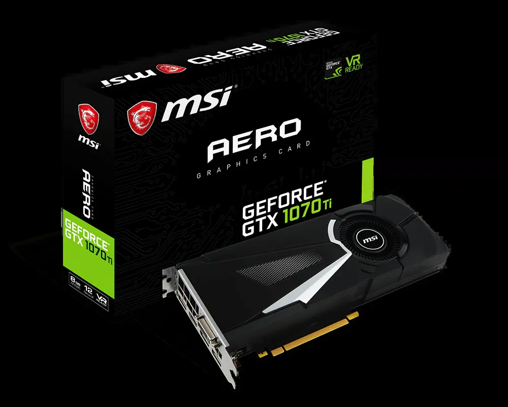 VGA MSI GeForce GTX 1070 Ti Gaming 8GB - GDDR5 - NEW